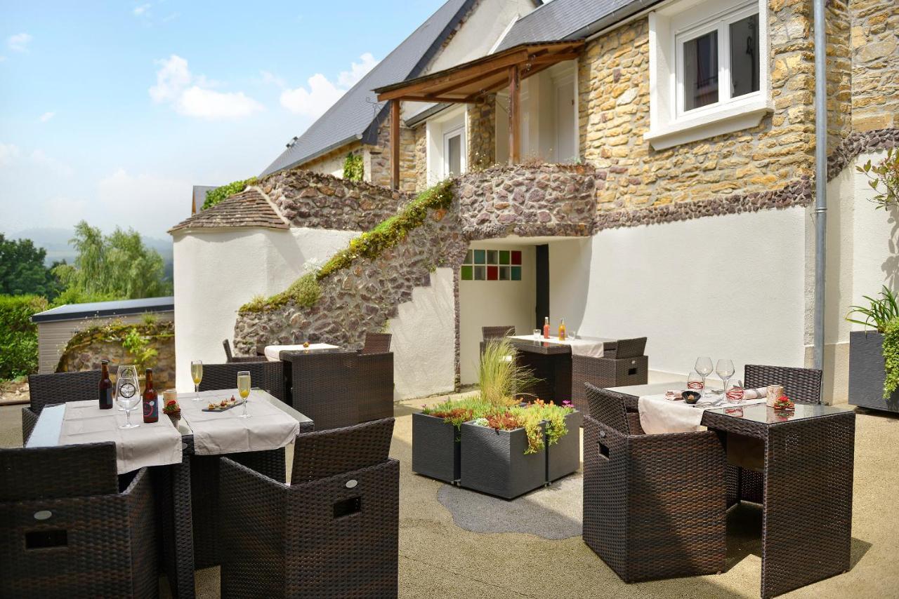 Logis Hotel Spa Restaurant Au Site Normand Клеси Экстерьер фото